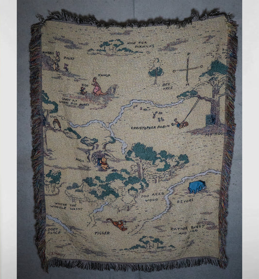 100エーカーの森マップ ラグマット