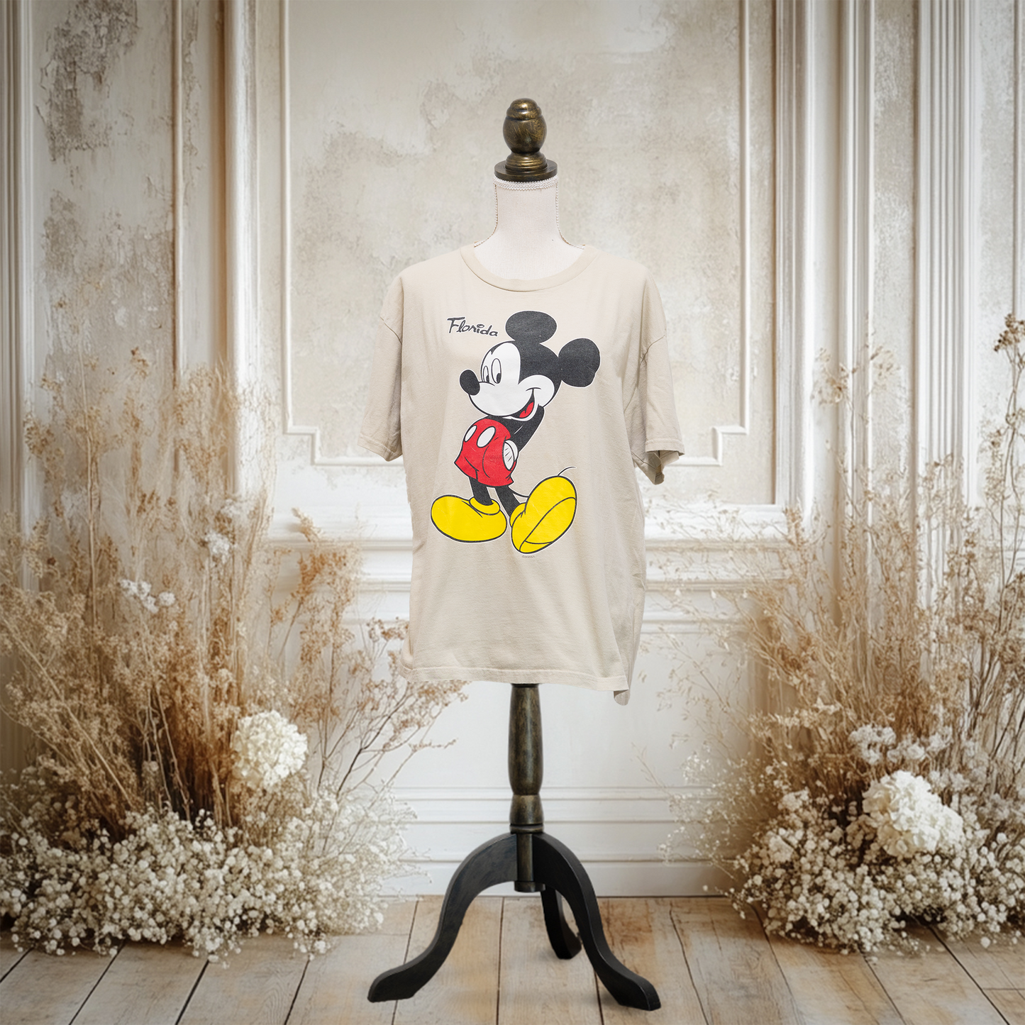 フロリダ”スタンドミッキー”Tシャツ【00's】