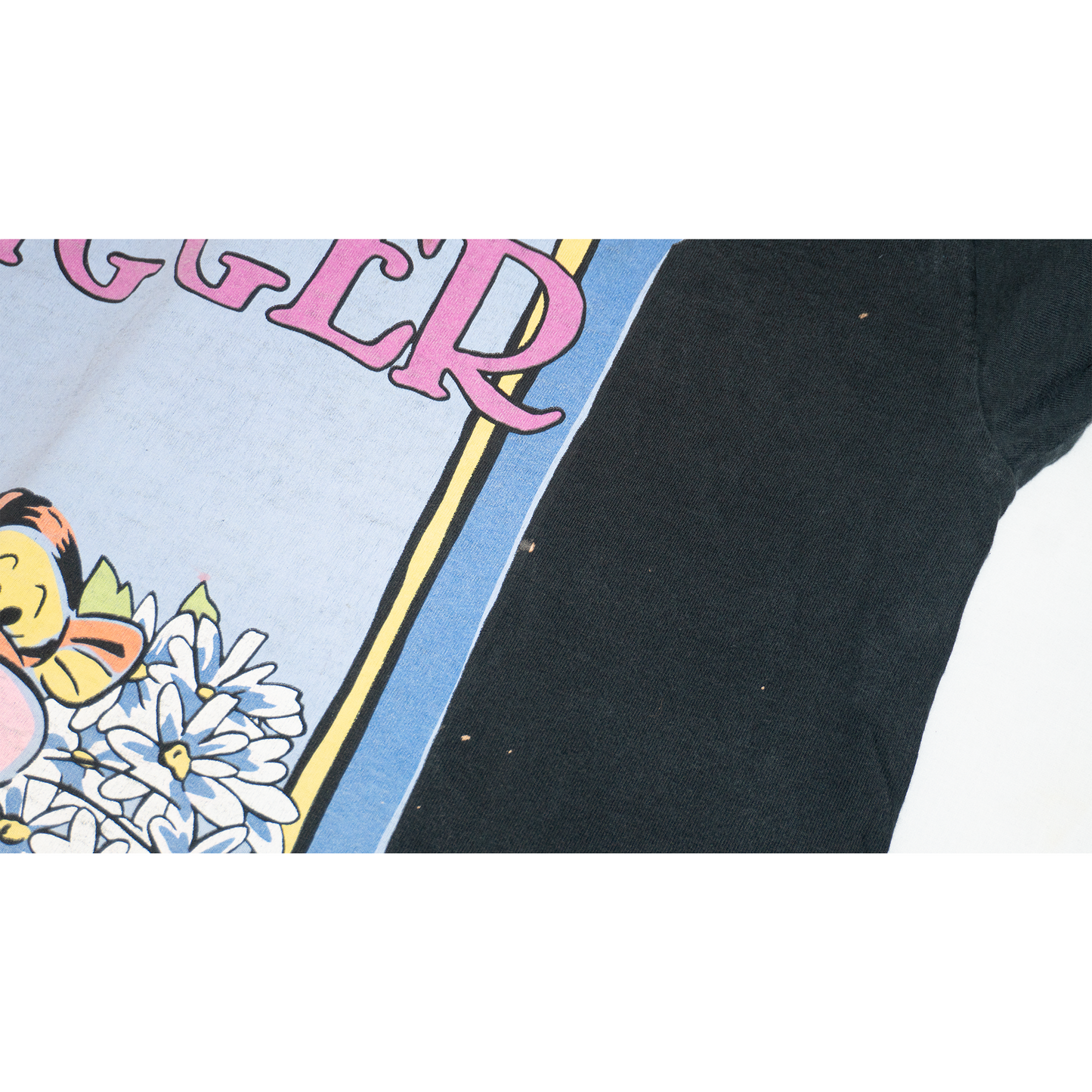 ティガー花束 額縁Tシャツ【90年代】