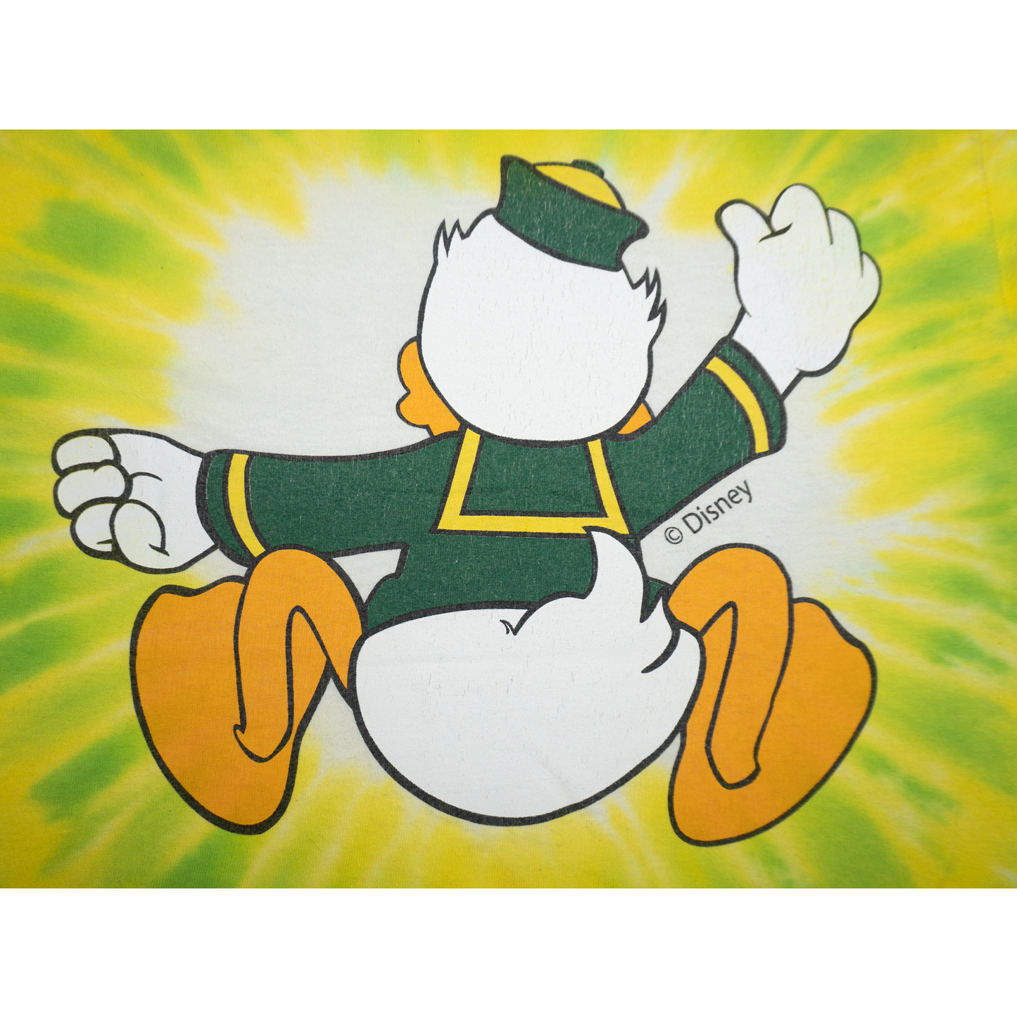 オレゴンドナルドダックタイダイTシャツ