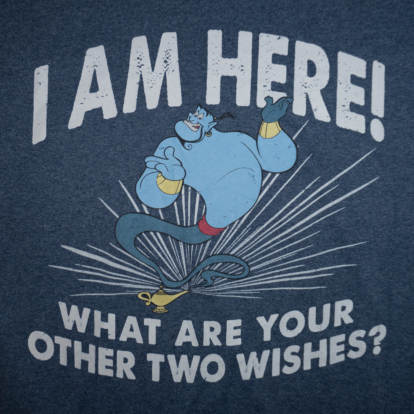 残り二つの願いは何??ジーニーTシャツ