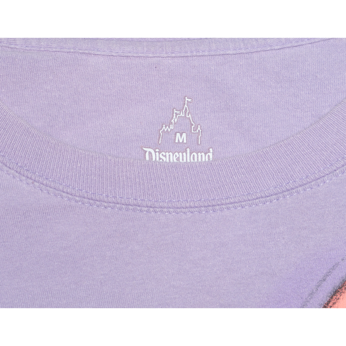 パープル顔覗きミニーTシャツ