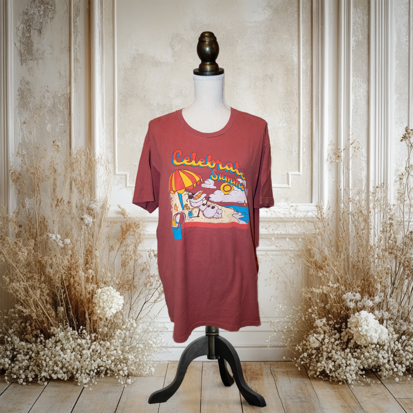 オラフのサマーバカンスTシャツ