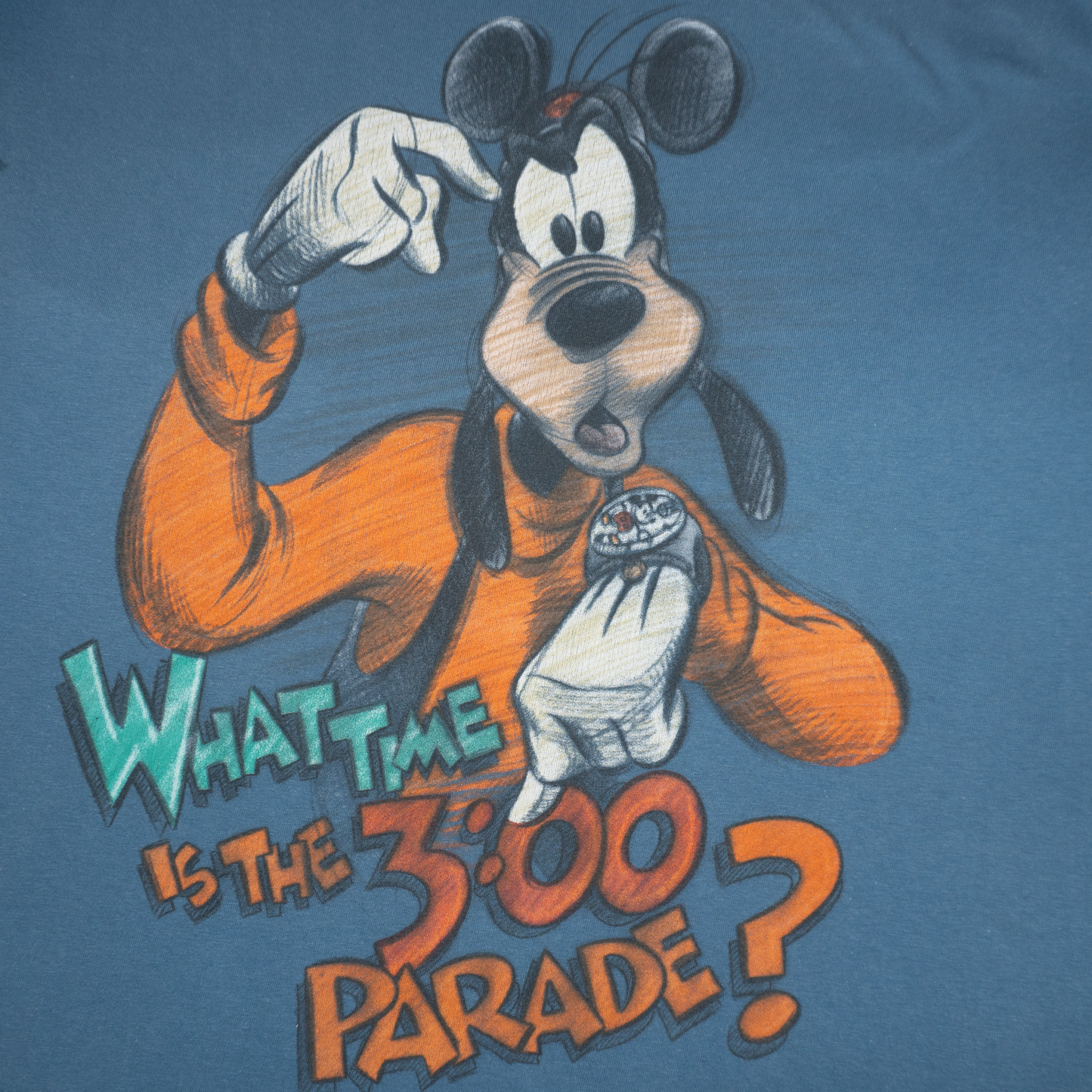 グーフィーの”3時のパレード”って何時ですか?Tシャツ