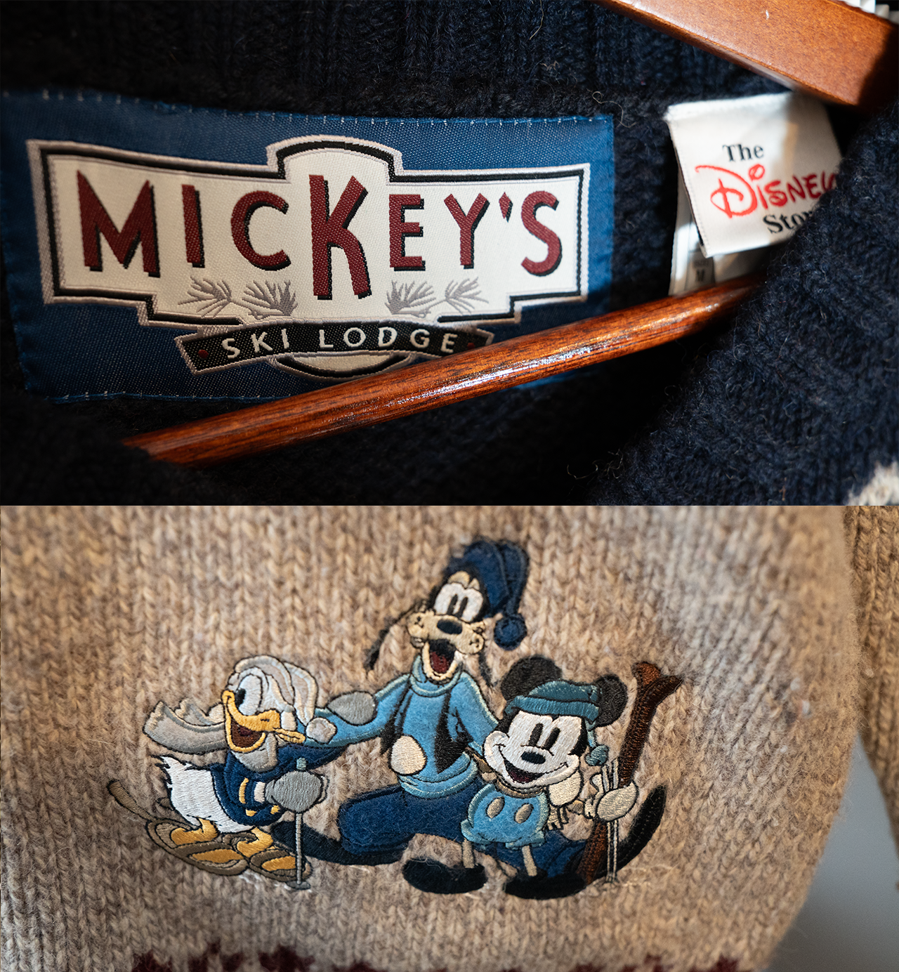 ミッキーフレンズのノルディックニットセーター【海外Disney store】