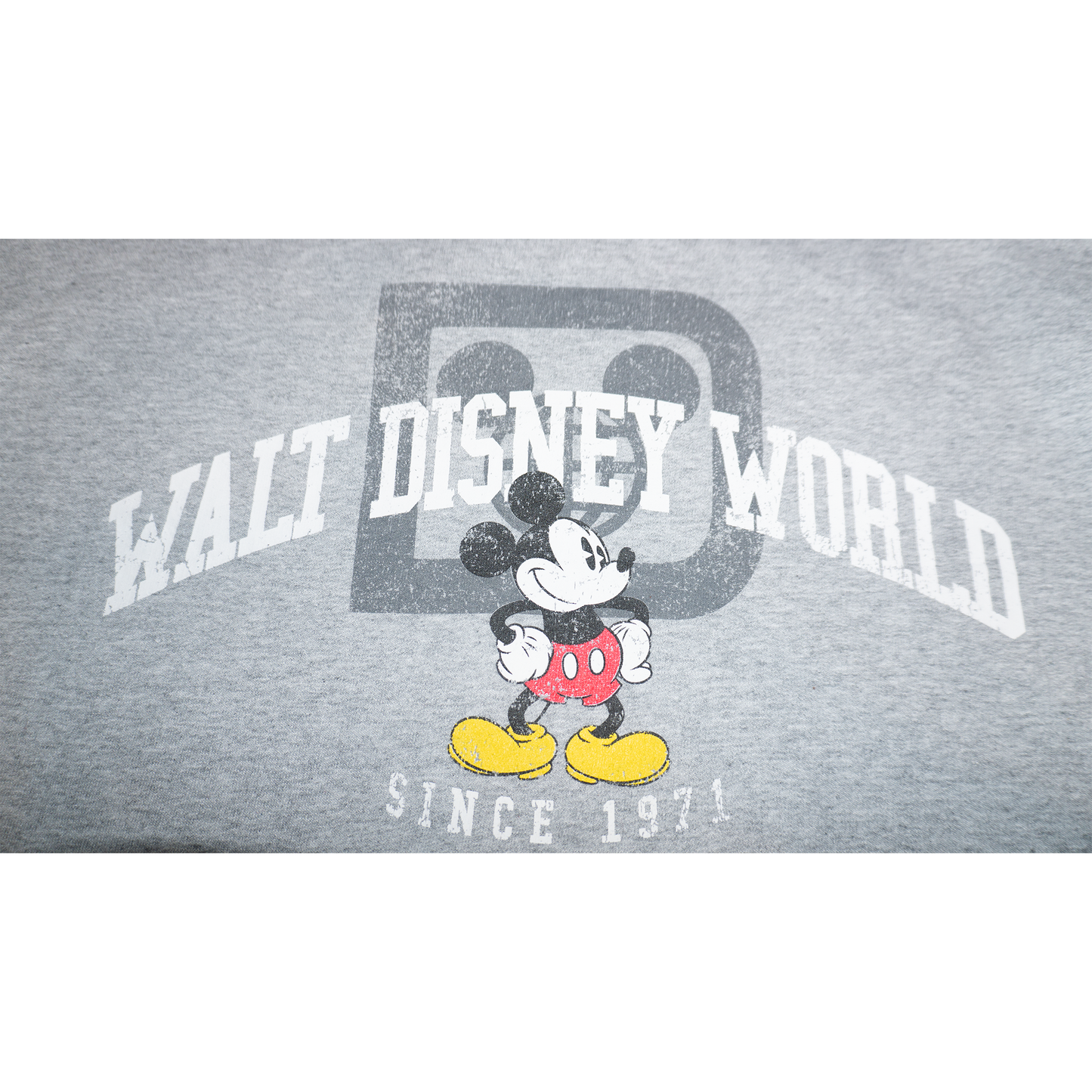 WALT DISNEY WORLD 『スタンディングミッキー』スウェット:グレー