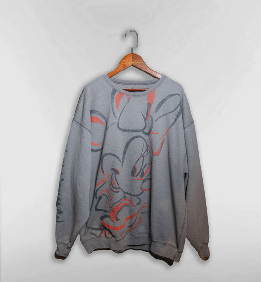 ミニーのデカスウェット【灰色】