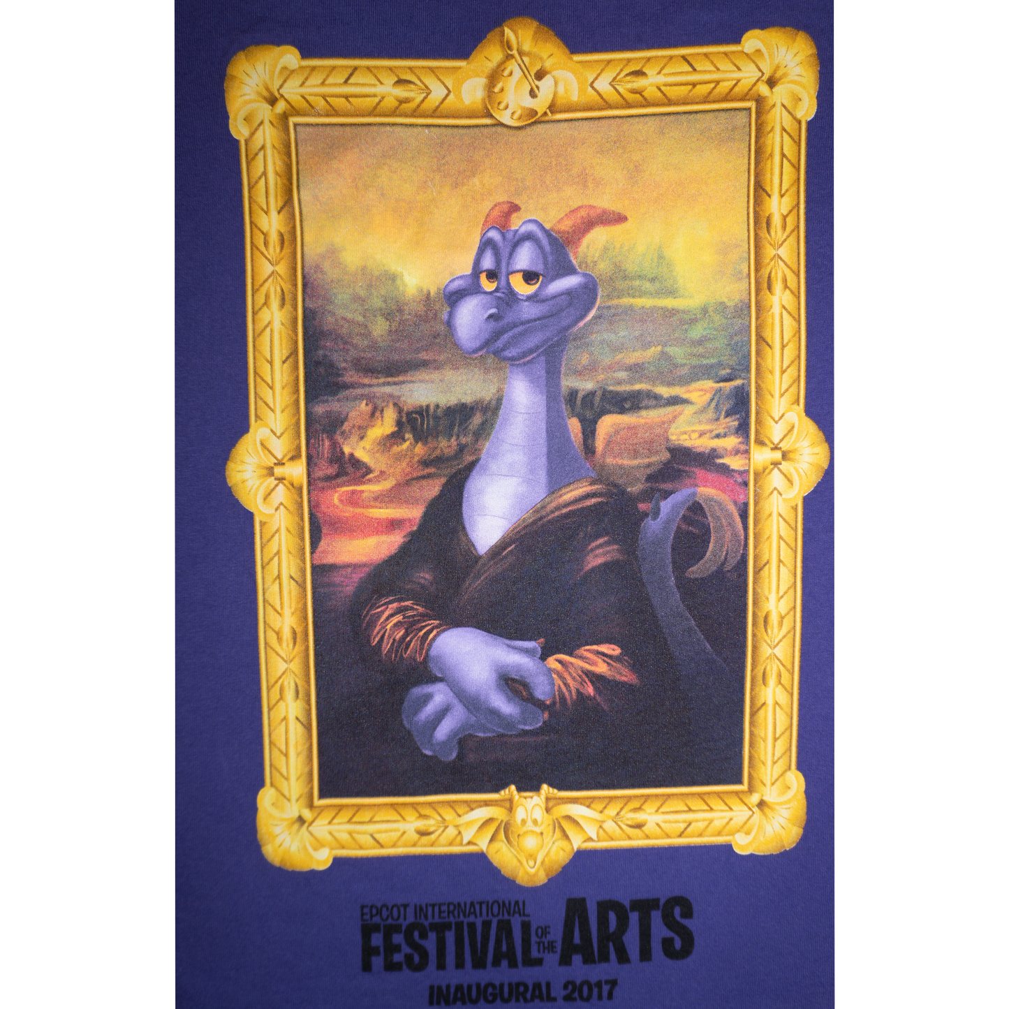 モナリザなフィグメントTシャツ【EPCOT International Festival of the Arts】