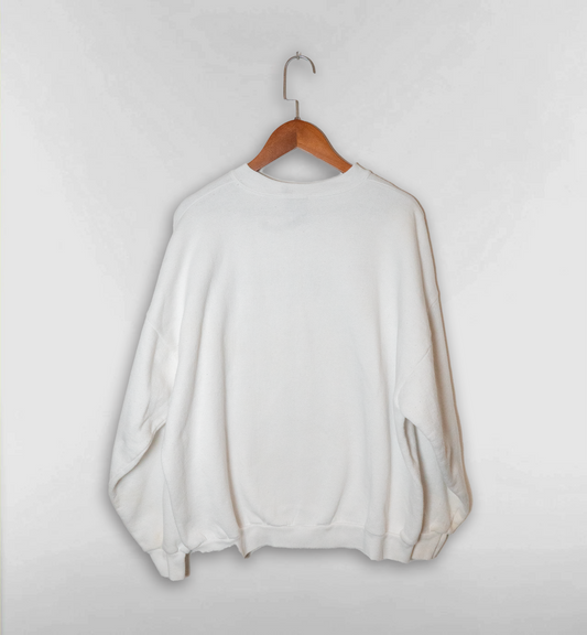 レトロミッキーのホワイトスウェット