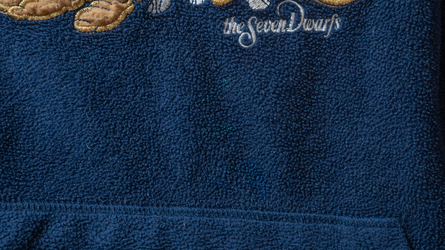 7人の小人のフリースパーカー