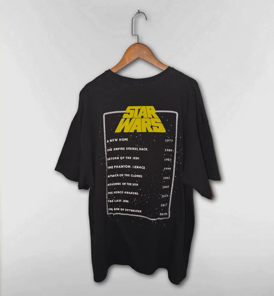 STAR WARSシリーズアート&バックプリントT