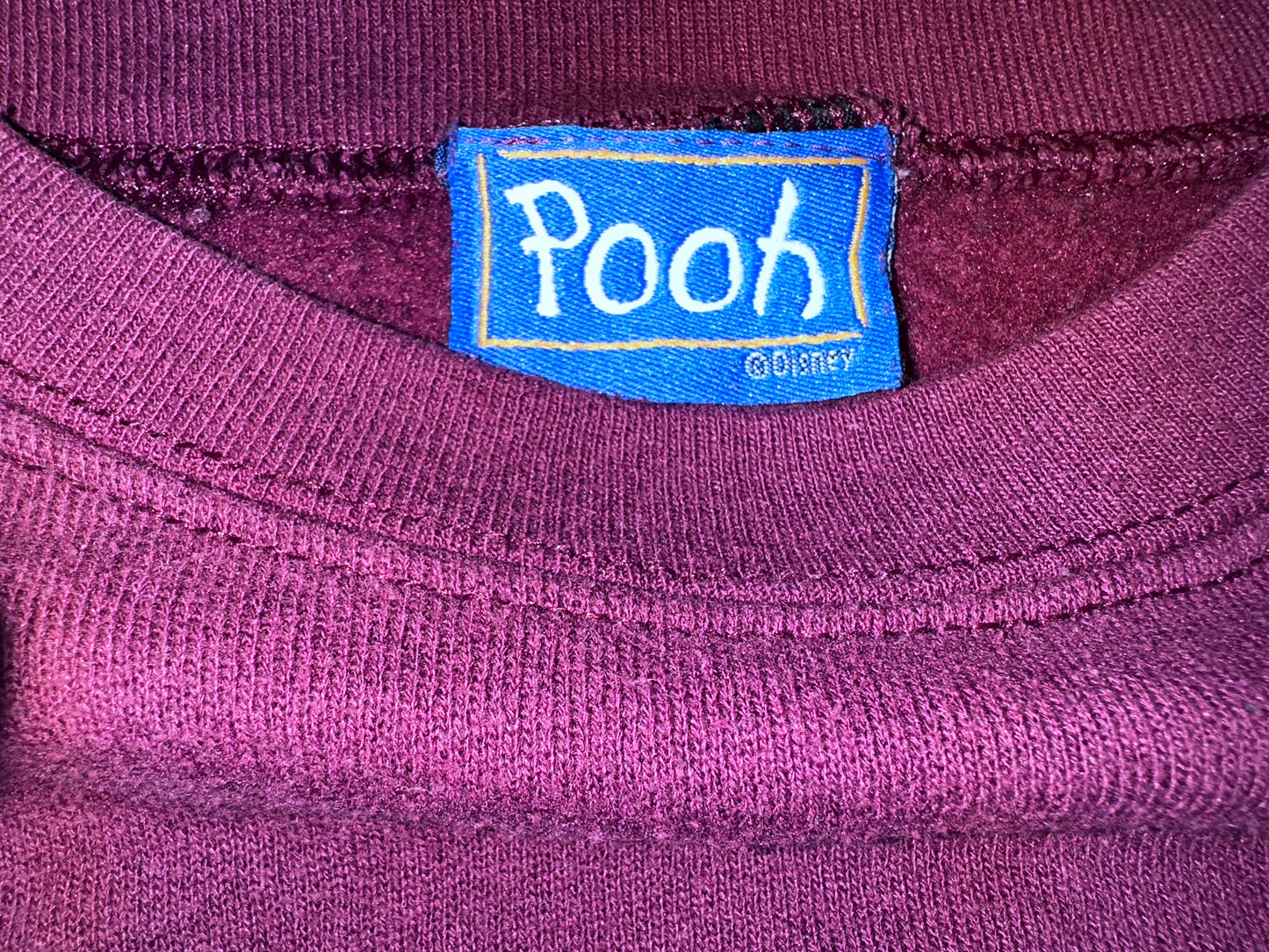 くまのプーさん&フレンズお花摘みスウェット【90's】