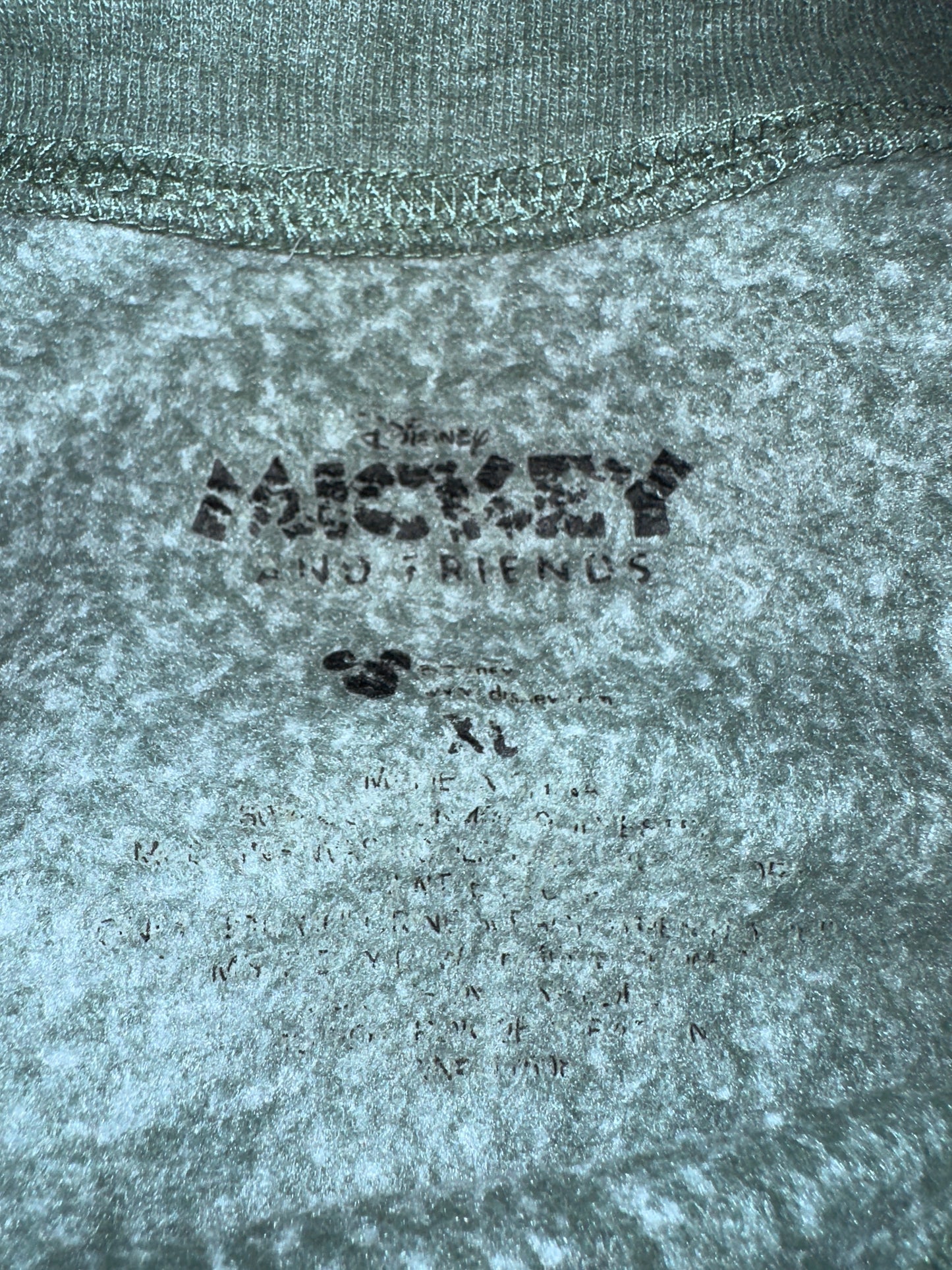 ミッキーフレンズ集合GOOD DAYSスウェット:カーキ