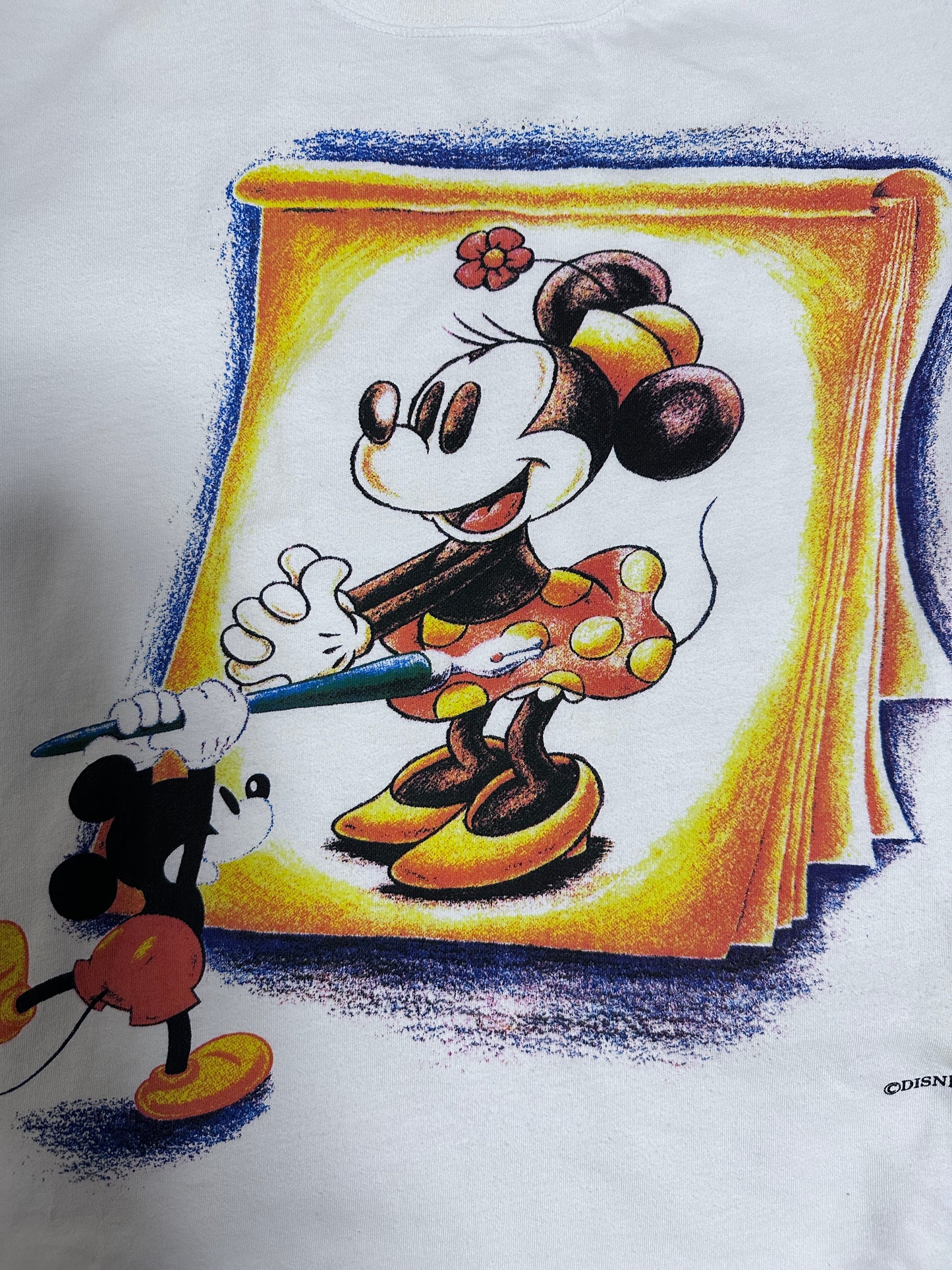 ミッキーのミニーキャンバスTシャツ【MICKEY Unlimited】