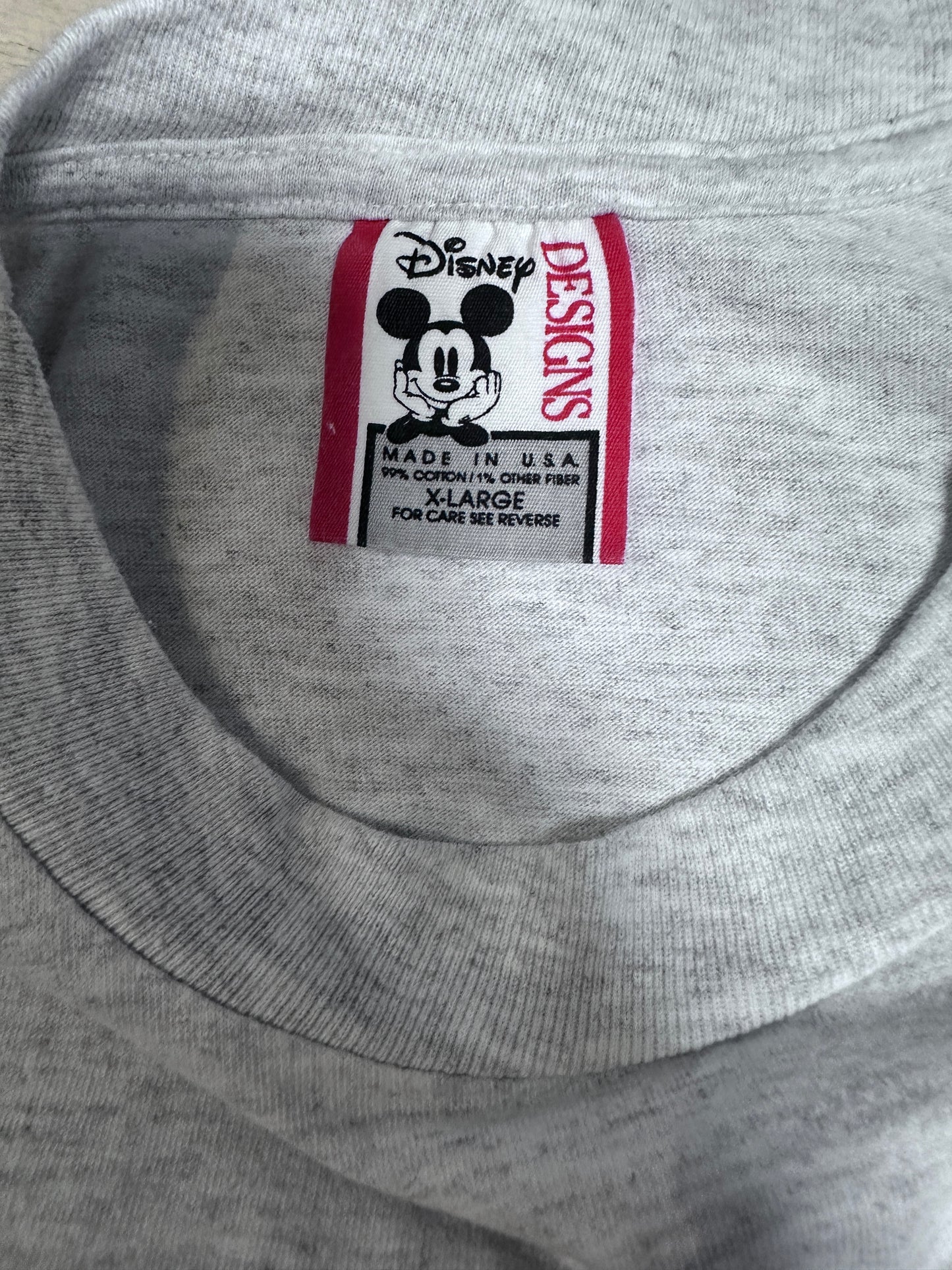 ミニーのワールドツアーTシャツ(エプコット)【90's】