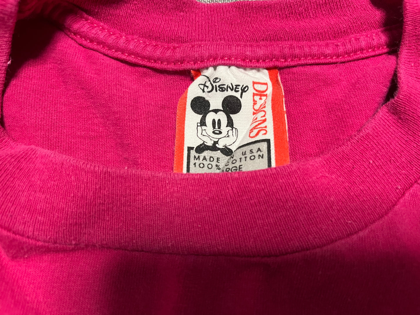 ミニーのレトロ顔オーバーサイズTシャツ【90's】