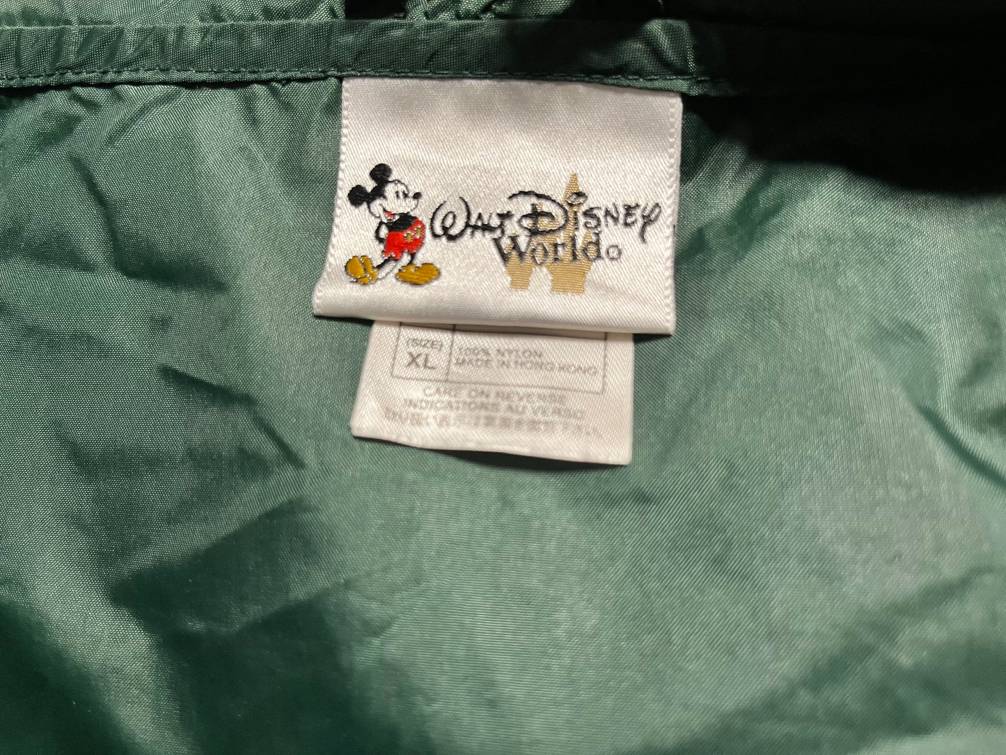ミッキーのナイロンライトジャケット【90〜00's】