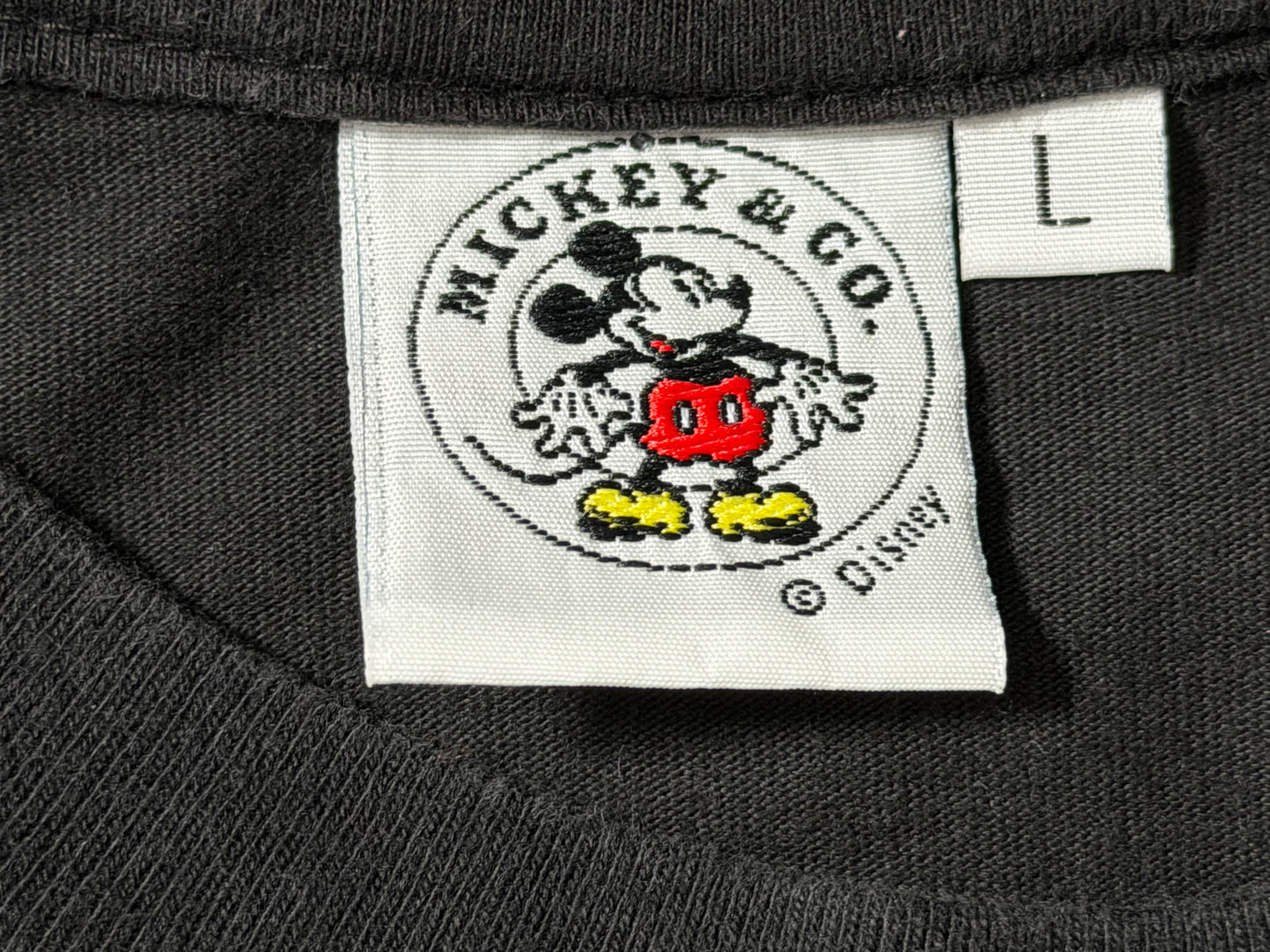 いろんなミッキーマウス ロングスリーブTシャツ【90s】