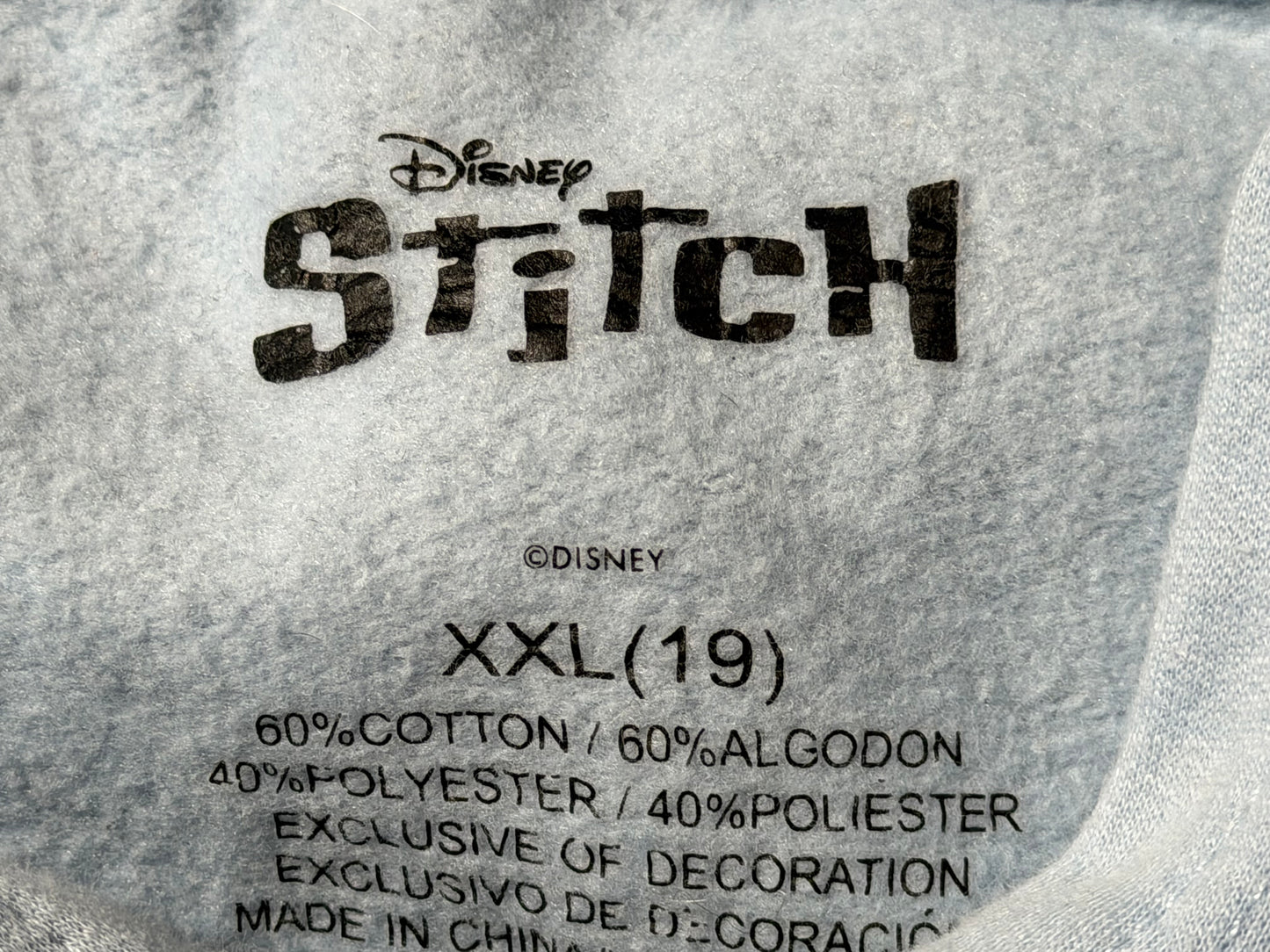 スティッチ フラワー刺繍パーカー