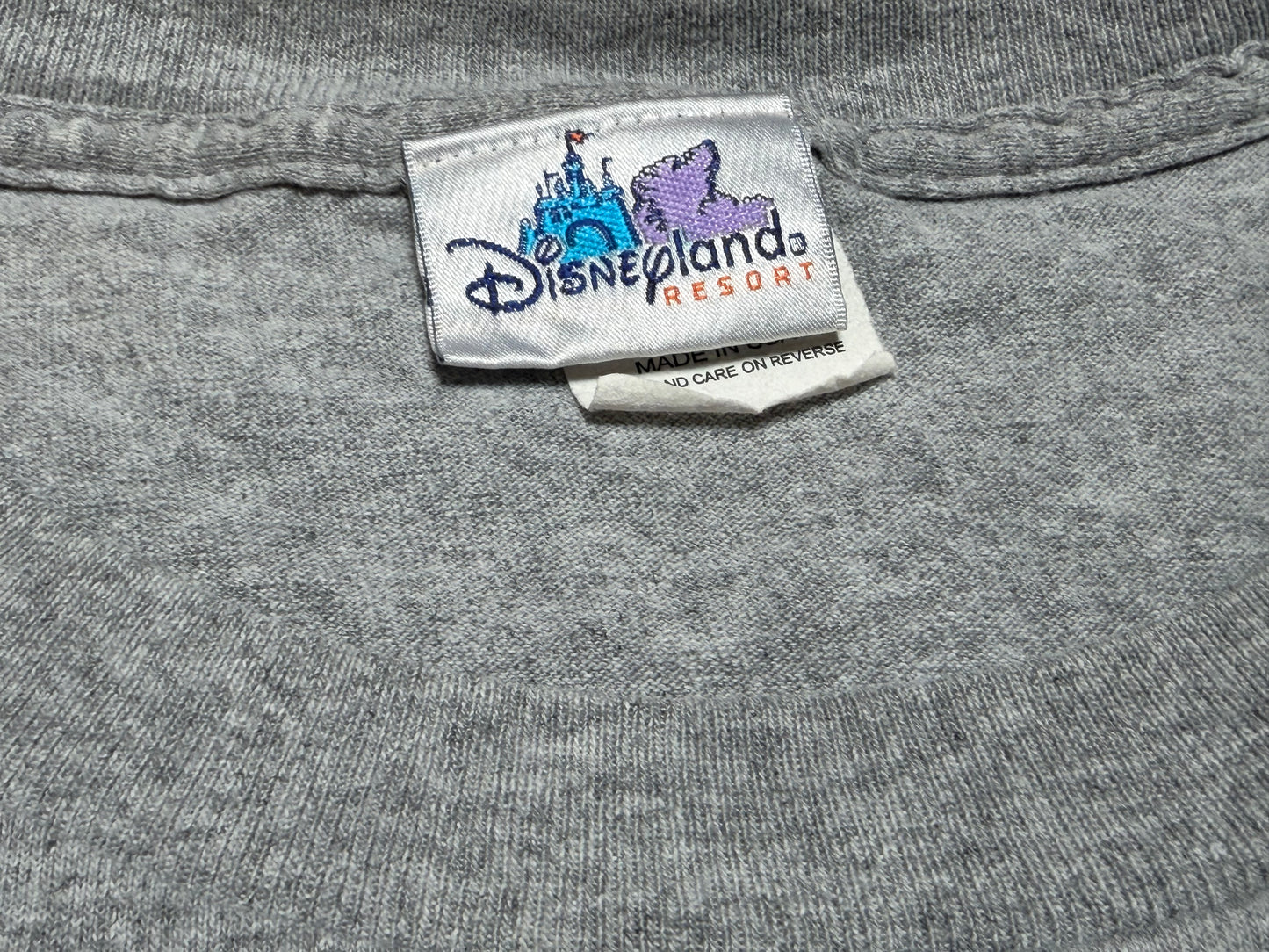DIsneyland ロゴ弟子君記念Tシャツ【90’s】