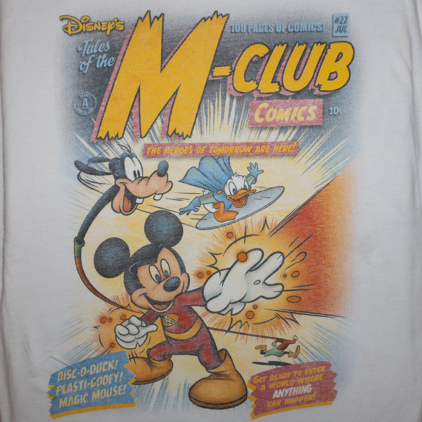 ミッキーMCLUB COMICS Tシャツ