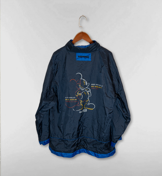 Diseneyバックプリントナイロンジャケット