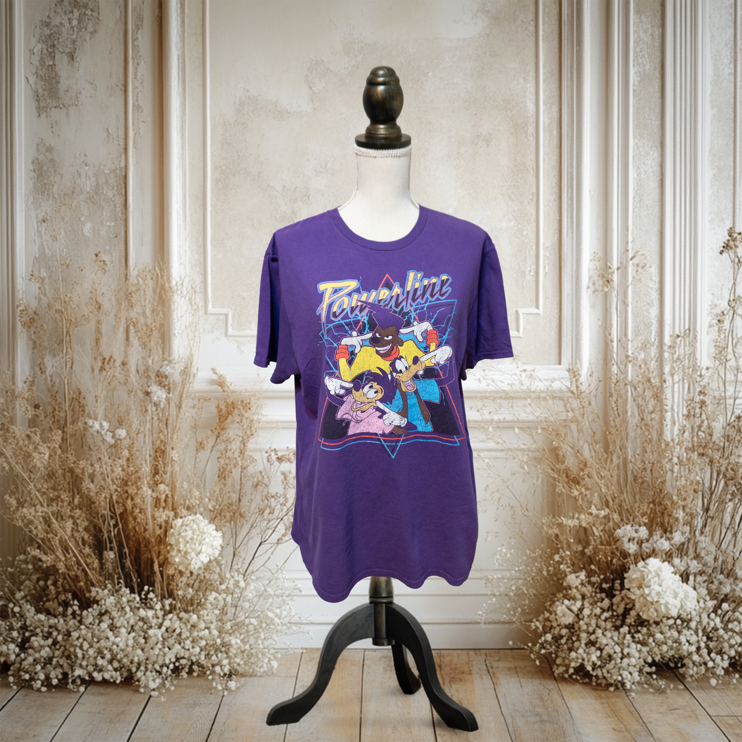 グーフィームービー:パワーラインTシャツ