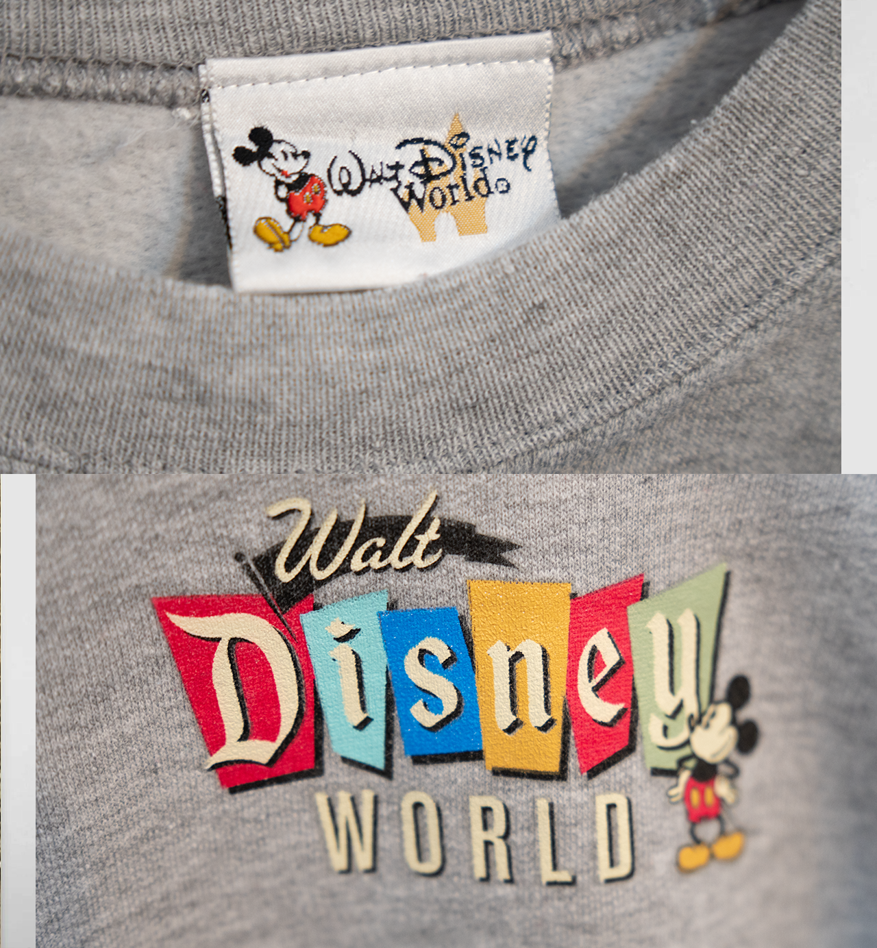 WALT DISNEY WORLDカラフルスウェット 4