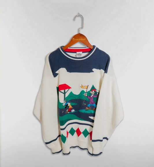 ディズニーゴルフニットセーター