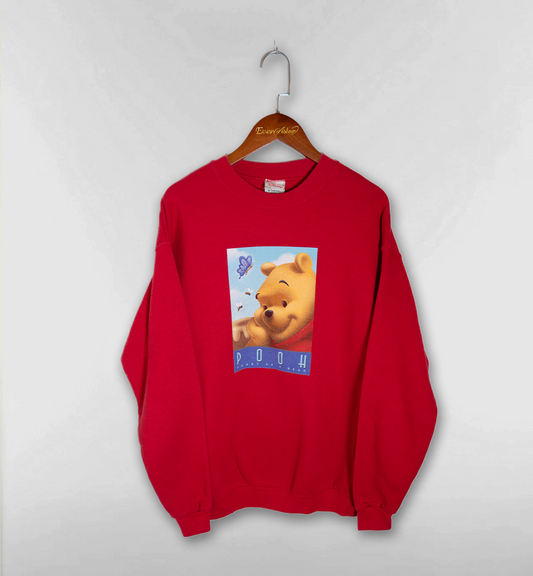 蝶々とプーさんのスウェット