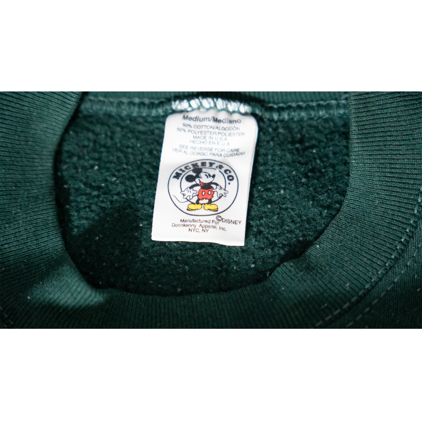 ミッキーのロゴスウェット【90's】