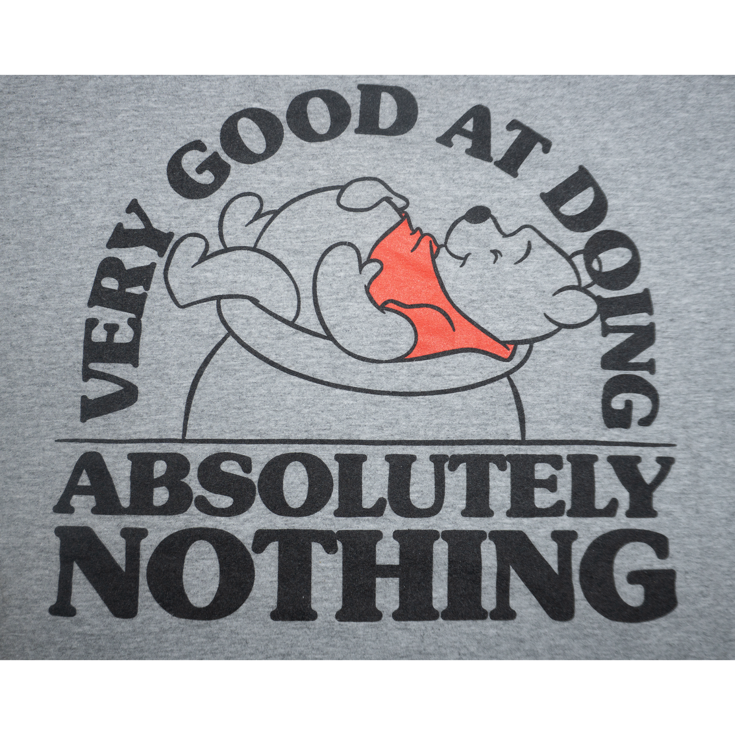 プーさんのお腹いっぱいTシャツ