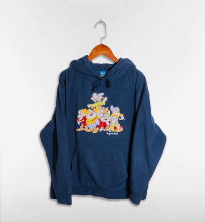 7人の小人のフリースパーカー