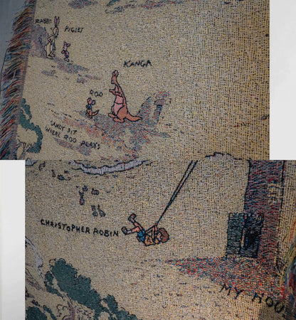 100エーカーの森マップ　ラグマット