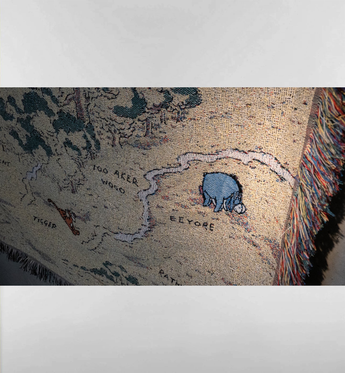 100エーカーの森マップ　ラグマット