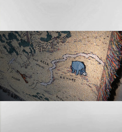 100エーカーの森マップ　ラグマット