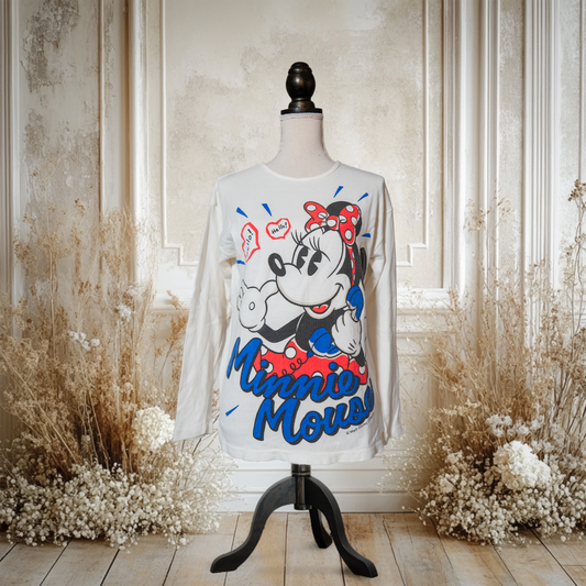 ミニーのレトロな電話ロンT【90's】