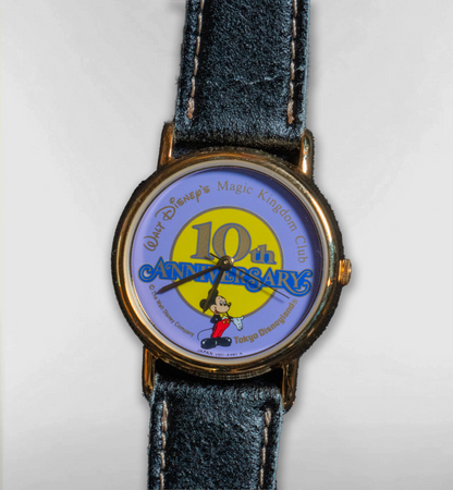 マジックキングダムクラブ10周年記念腕時計【東京ディズニーランド10周年】