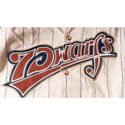 7 Dwarfs おとぼけベースボールシャツ／Dopey 【90s–00s Disneyland】