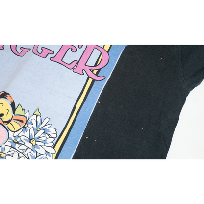 ティガー花束　額縁Tシャツ【90年代】