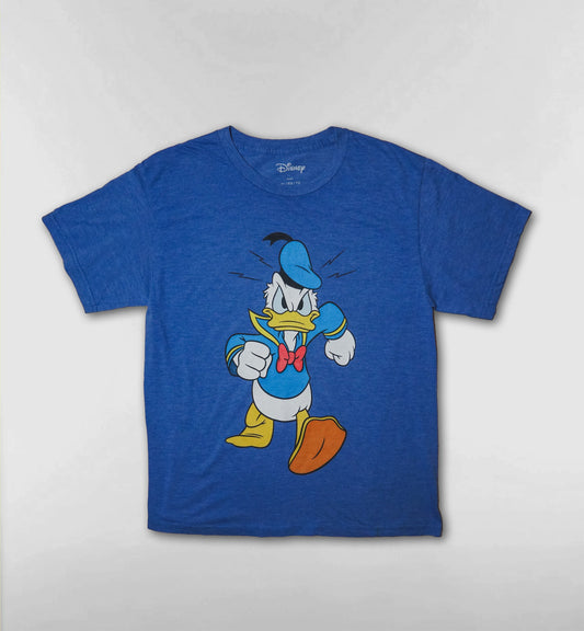 ドナルドダックビッグプリントTシャツ