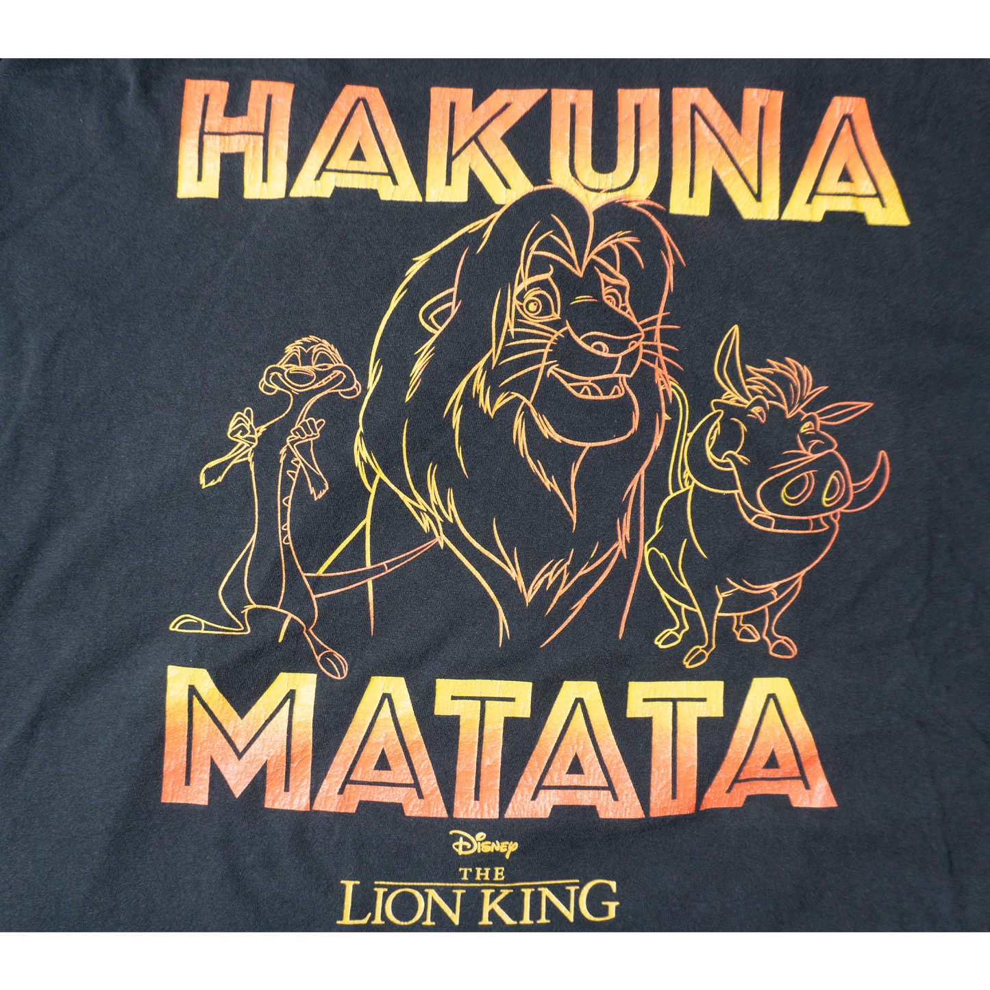 【10/31までハロウィンセール】『ライオン・キング』HAKUNA MATATA Tシャツ