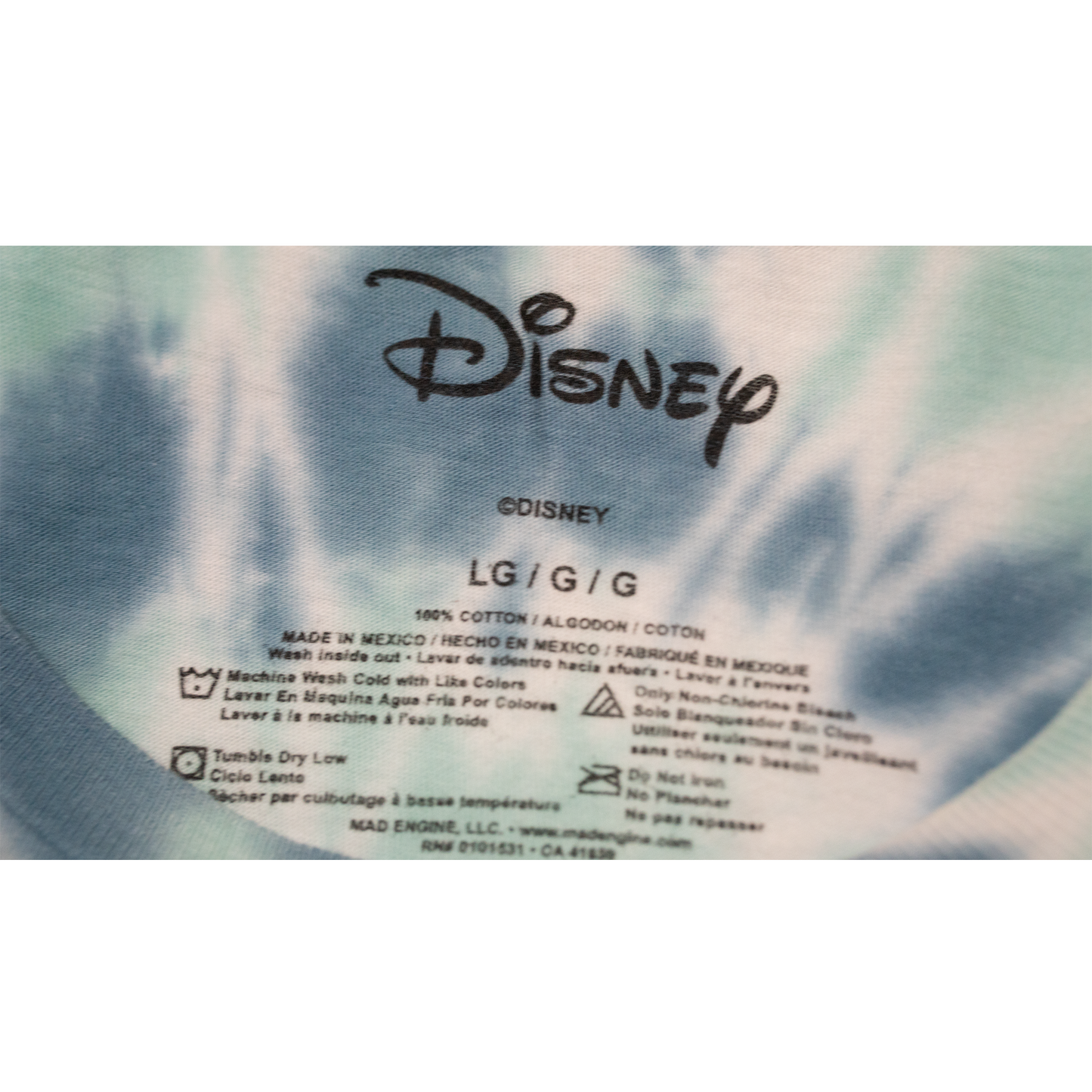 今が旬？スティッチのアイスをガブりタイダイTシャツ