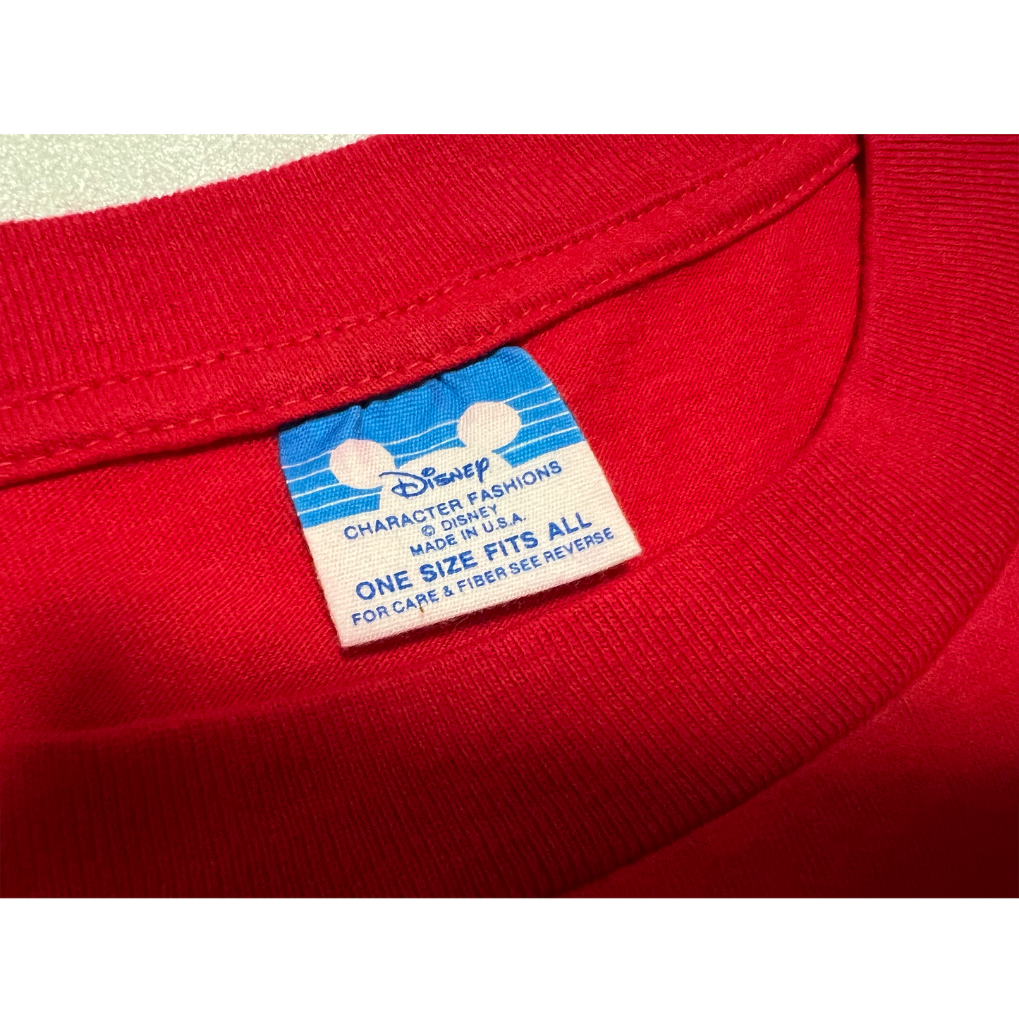 ミッキーワールドツアーinロシアTシャツ【80's】