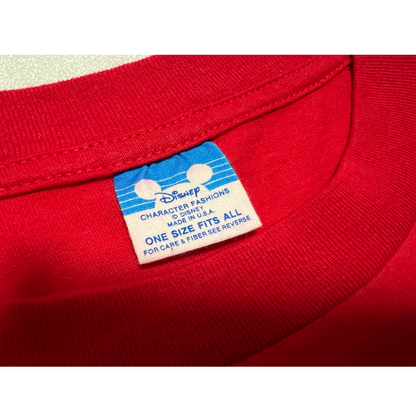ミッキーワールドツアーinロシアTシャツ【80's】