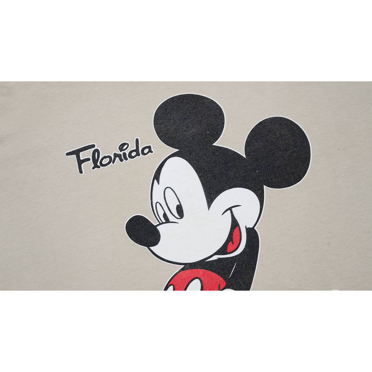 フロリダ”スタンドミッキー”Tシャツ【00's】