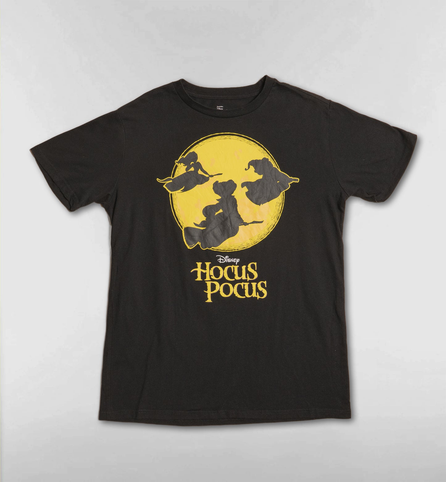 ホーカスポーカス/サンダーソン姉妹シルエットTシャツ【ブラック】