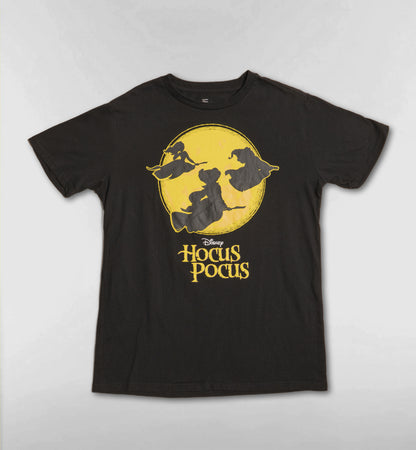 ホーカスポーカス/サンダーソン姉妹シルエットTシャツ【ブラック】