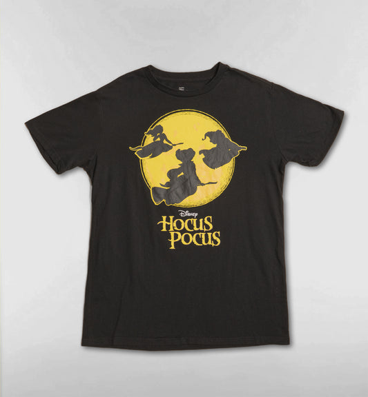 ホーカスポーカス/サンダーソン姉妹シルエットTシャツ【ブラック】