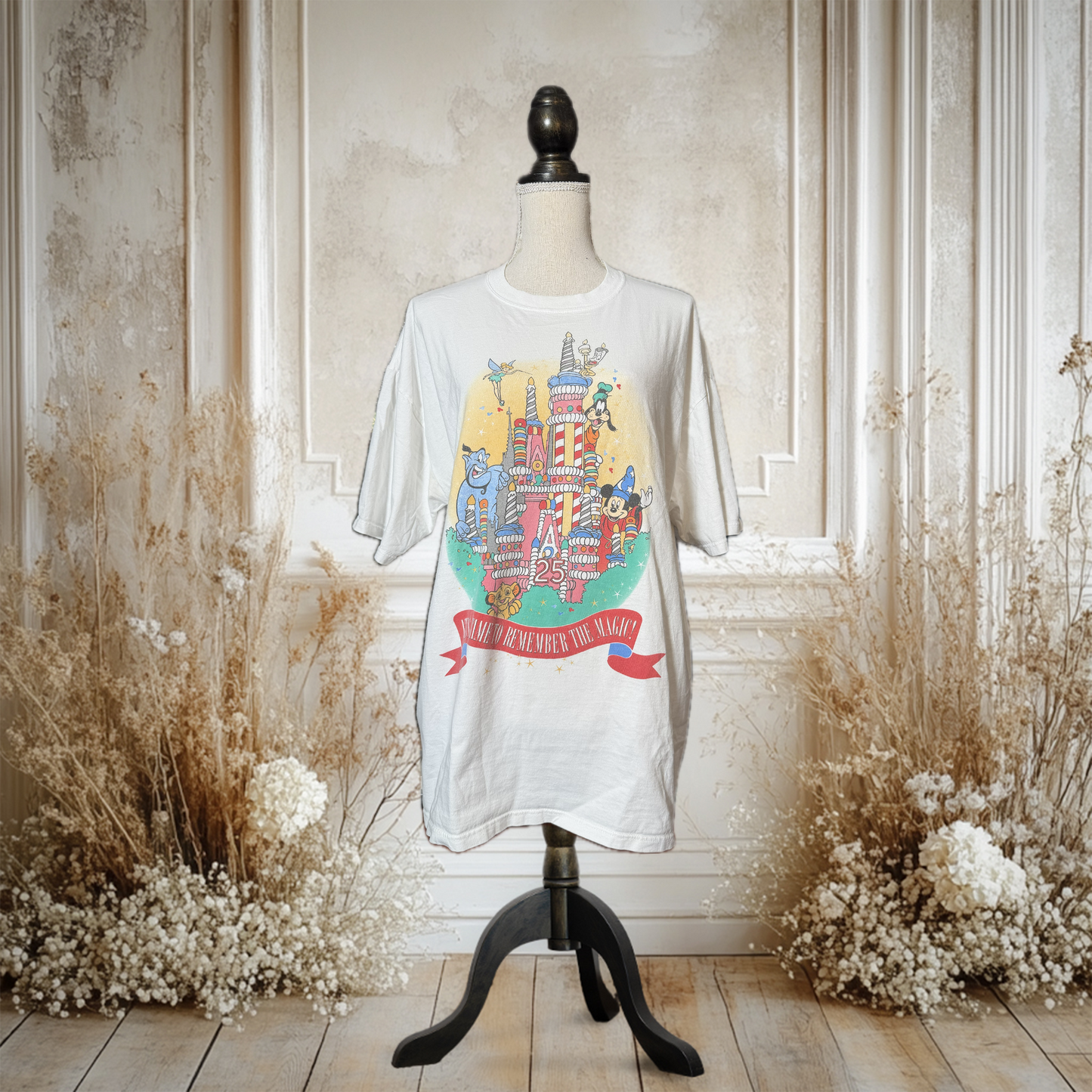 【〜10/31期間限定セール】ウォルト・ディズニー・ワールド 25周年記念Tシャツ（1996）